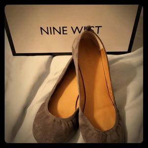 Nine west grey ballet flats